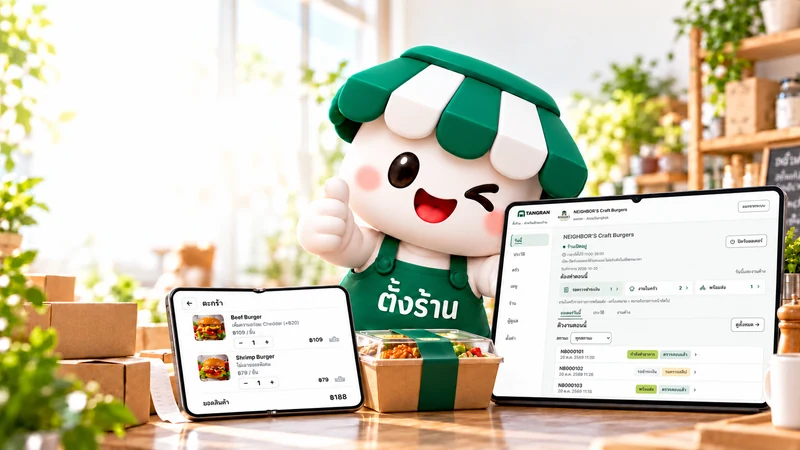 ตั้งใจในบรรยากาศร้านเล็ก พร้อมภาพตัวอย่างการใช้งาน TANGRAN